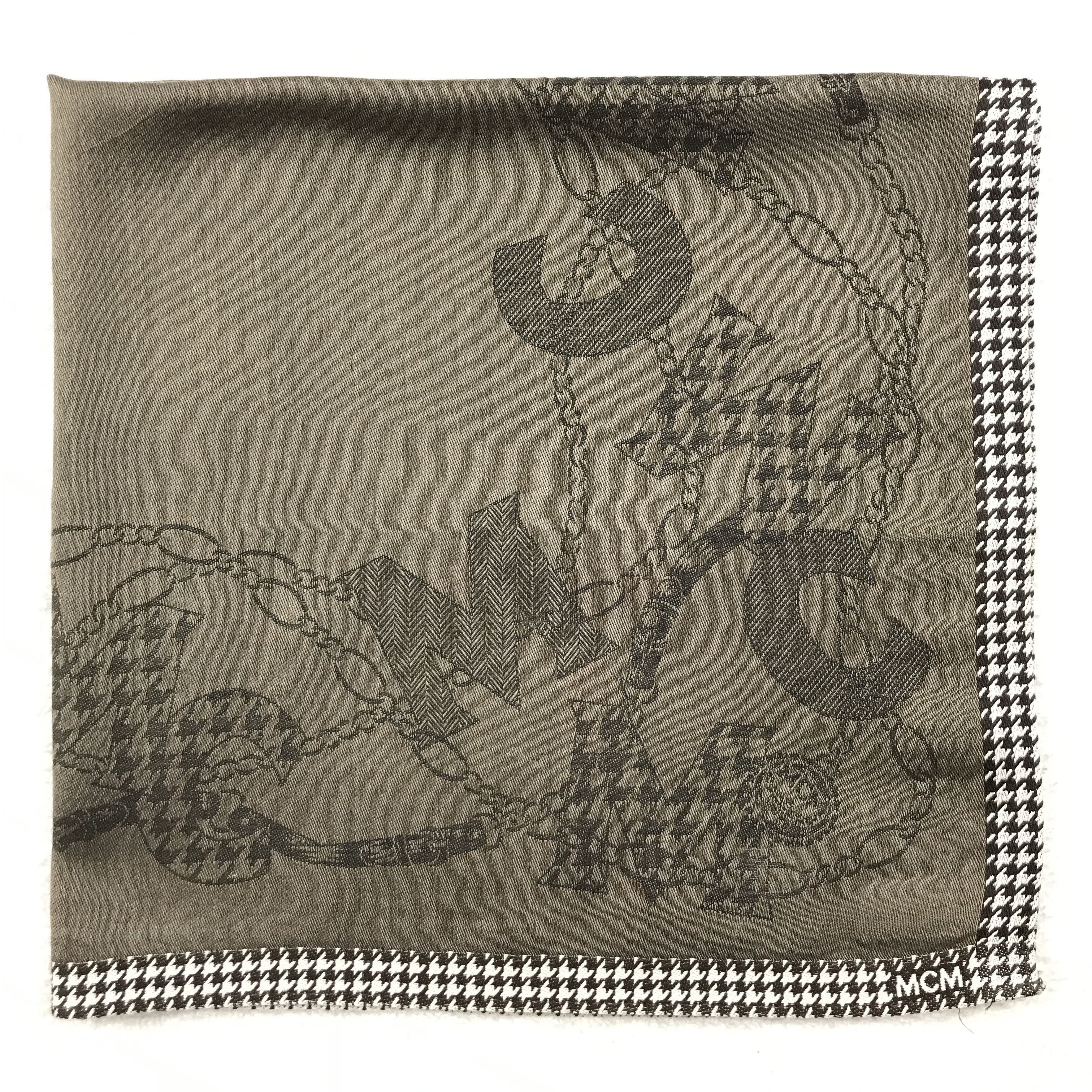 Designer × MCM × Vintage Vintage MCM Embroidery Bandana Neckerchief Handkerchief Size ONE SIZE - 2 Thumbnail