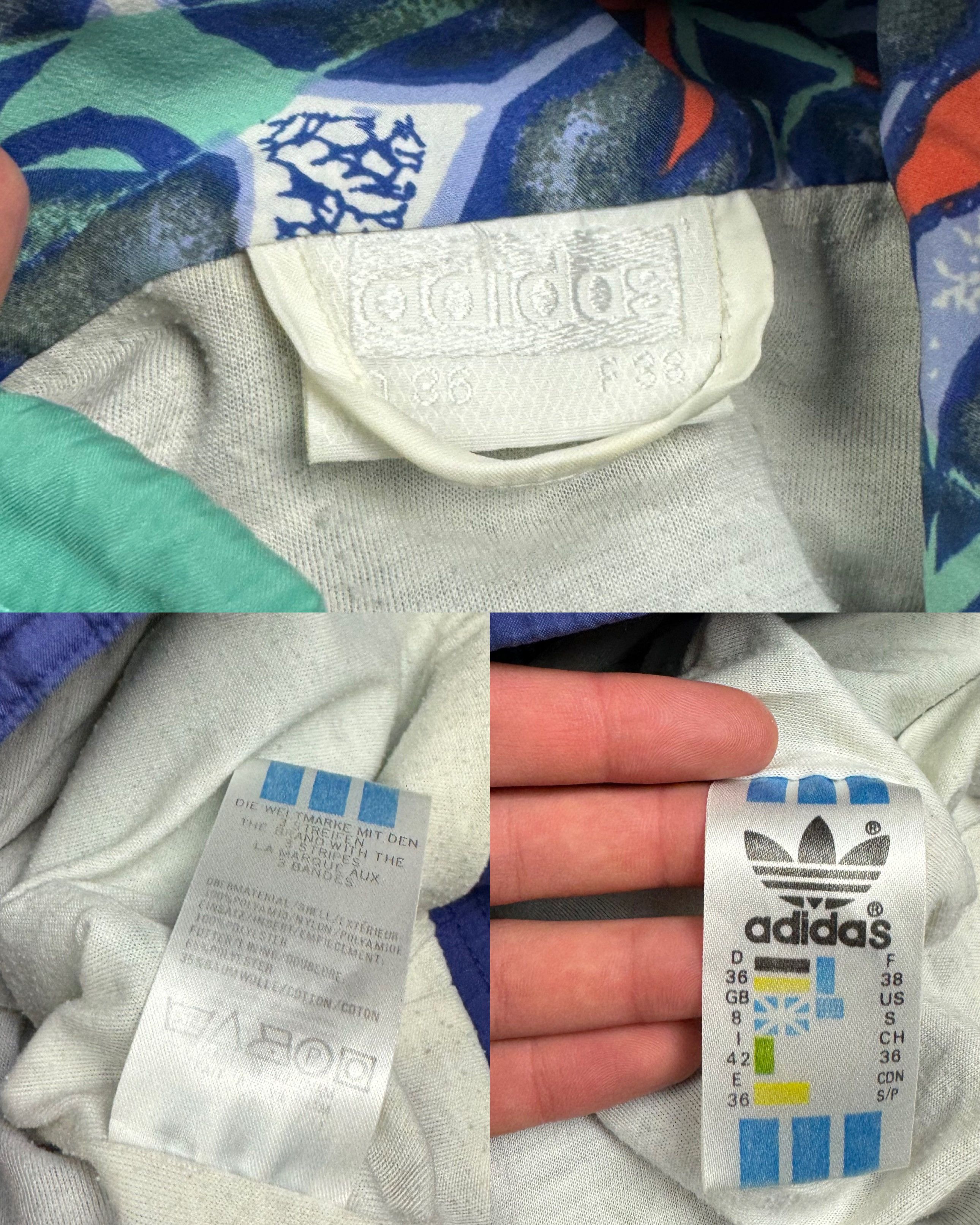 Adidas Adidas Men's Blue Full Zip Windbreaker Jacket Small Size US S / EU 44-46 / 1 - 3 Thumbnail
