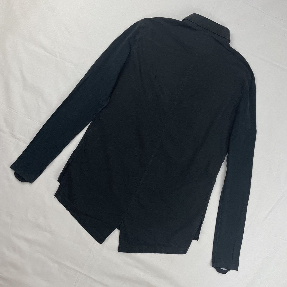 Helmut Lang 2003 Helmut Lang Fishtail Slim Shirt Bondage Strap Vintage Size US S / EU 44-46 / 1 - 4 Thumbnail