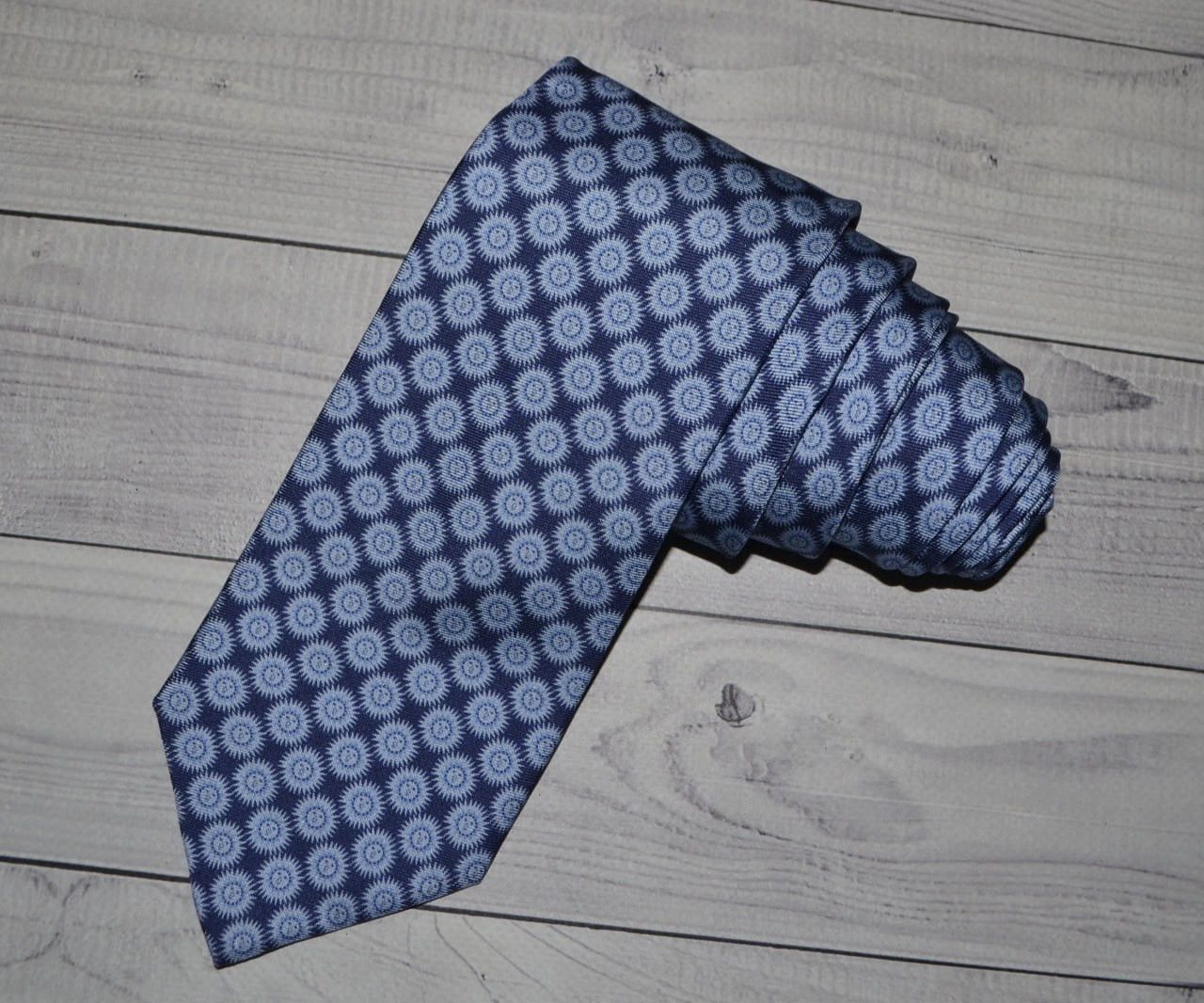 Corneliani Corneliani Blue Silk Tie Size ONE SIZE - 1 Thumbnail