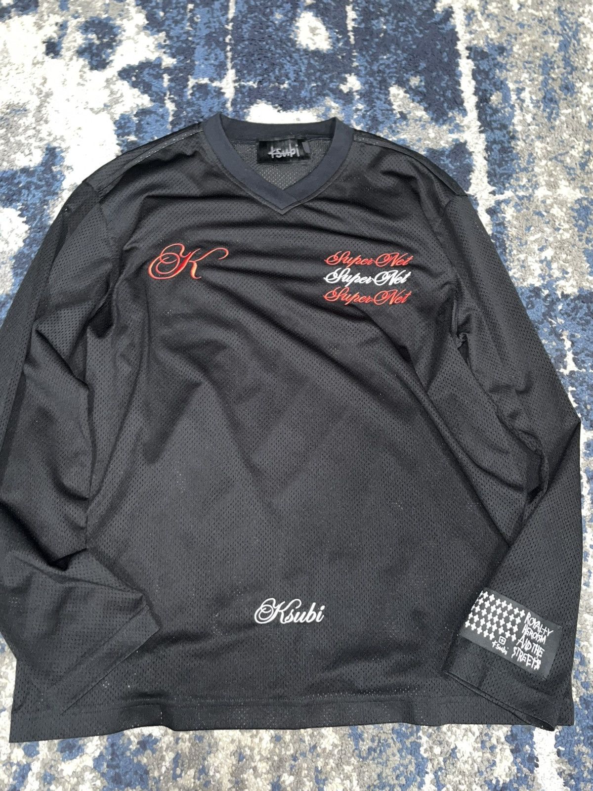 Ksubi × Vintage ksubi jersey shirt all black Size US M / EU 48-50 / 2 - 1 Thumbnail