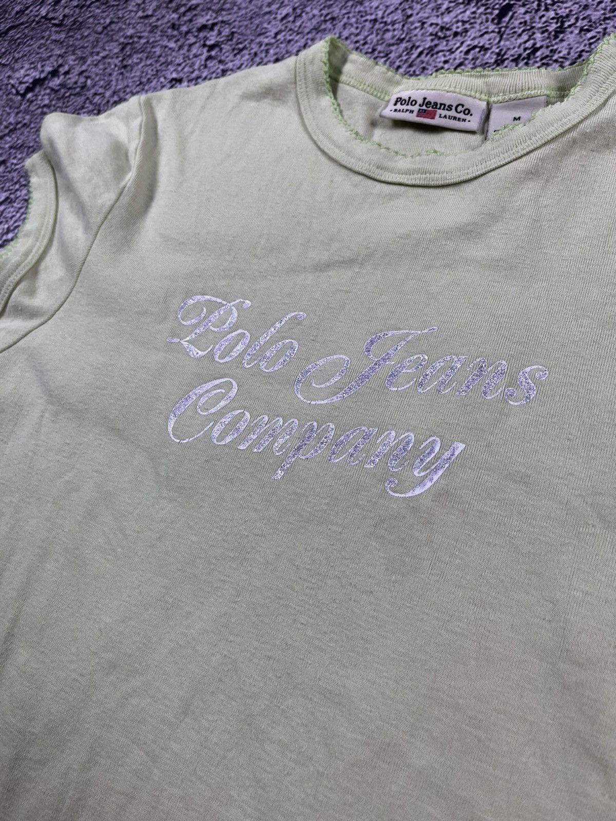 Lauren Ralph Lauren Vintage Y2k Polo Jeans Ralph Lauren Vintage Big Logo Tee Size M / US 6-8 / IT 42-44 - 4 Thumbnail