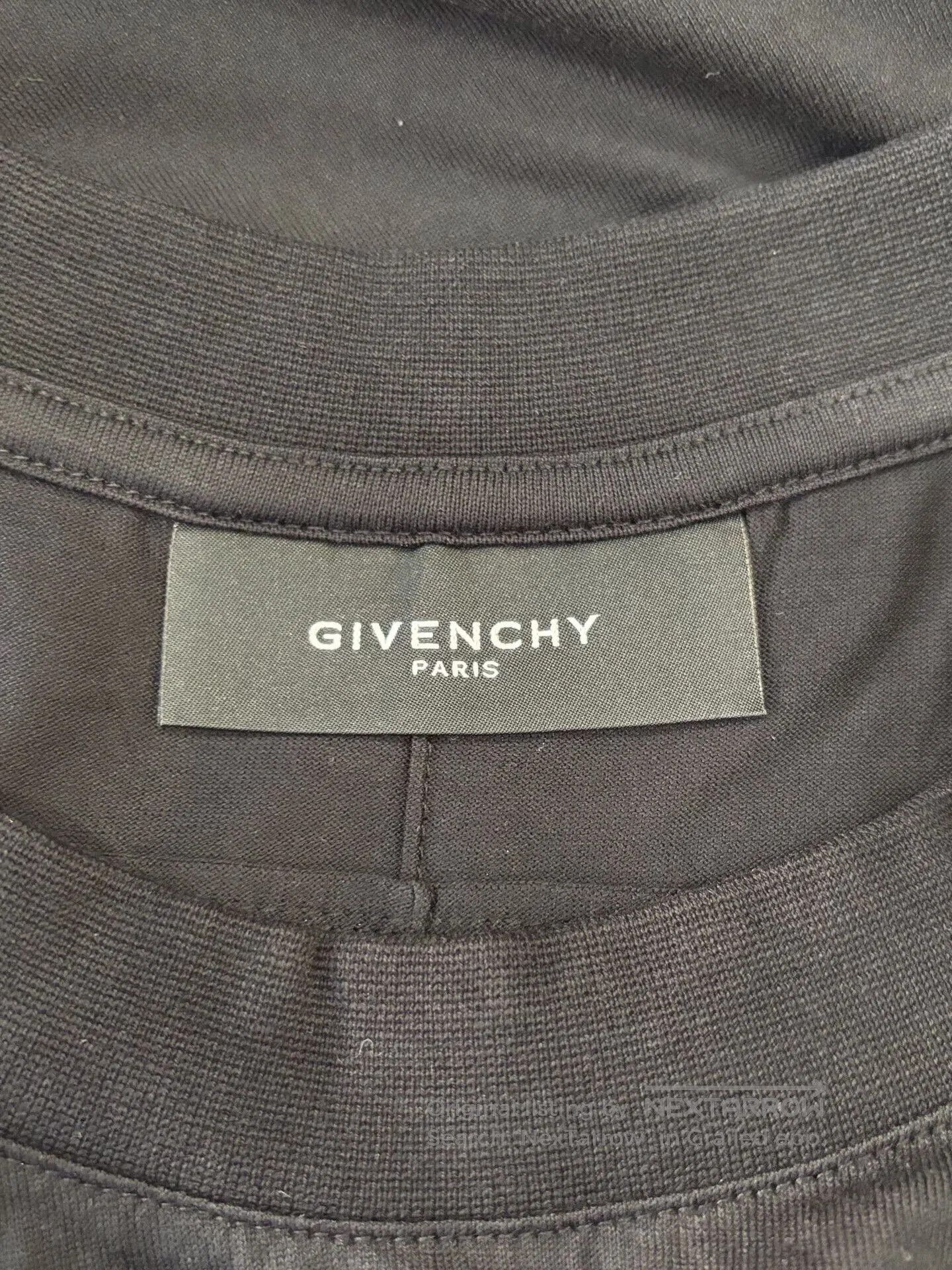 Givenchy Givenchy Colorful Racing Logo Men's Black Tee. Size US XS / EU 42 / 0 - 5 Thumbnail