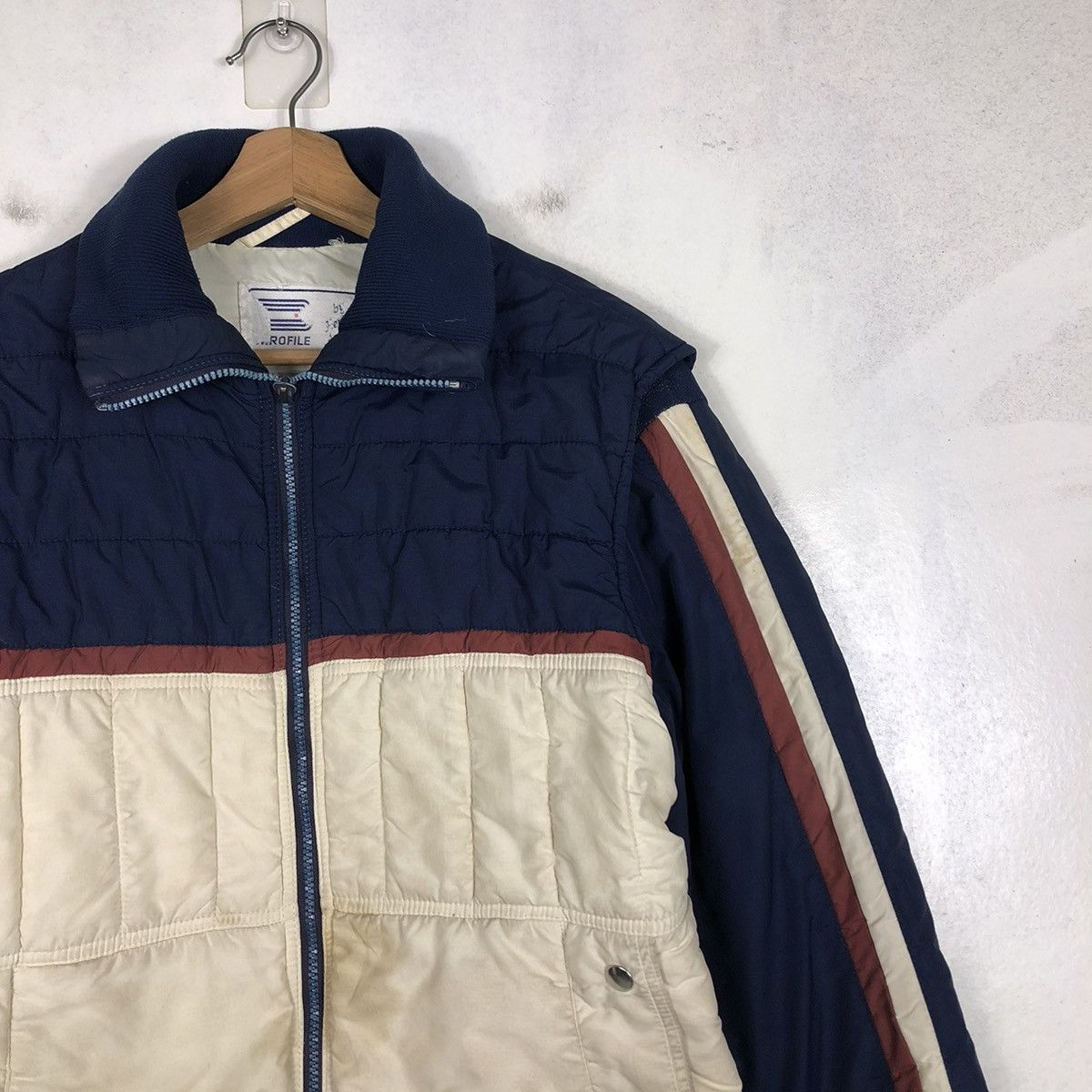 Japanese Brand × Vintage VINTAGE BIKER JACKET PUGFER LIGHT DOWN PROFILE ISSEY MIYAKE Size US M / EU 48-50 / 2 - 8 Thumbnail