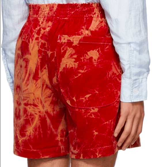 Camiel Fortgens Camiel Fortgens Red Cotton Shorts Size US 30 / EU 46 - 5 Thumbnail