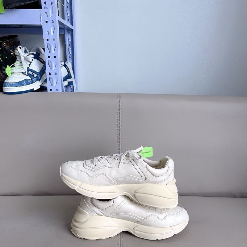 Gucci Gucci Rhyton Logo Dad Shoes for Men - Size US 10.5 / EU 43-44 - 7 Thumbnail