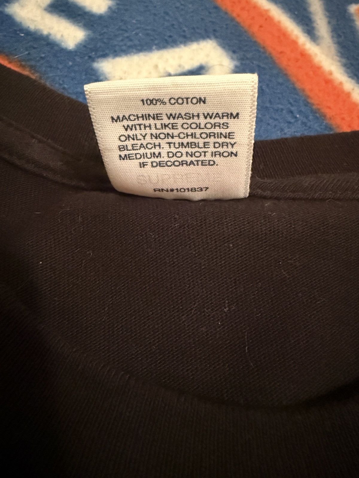 Supreme Black Supreme tee Size US L / EU 52-54 / 3 - 4 Thumbnail