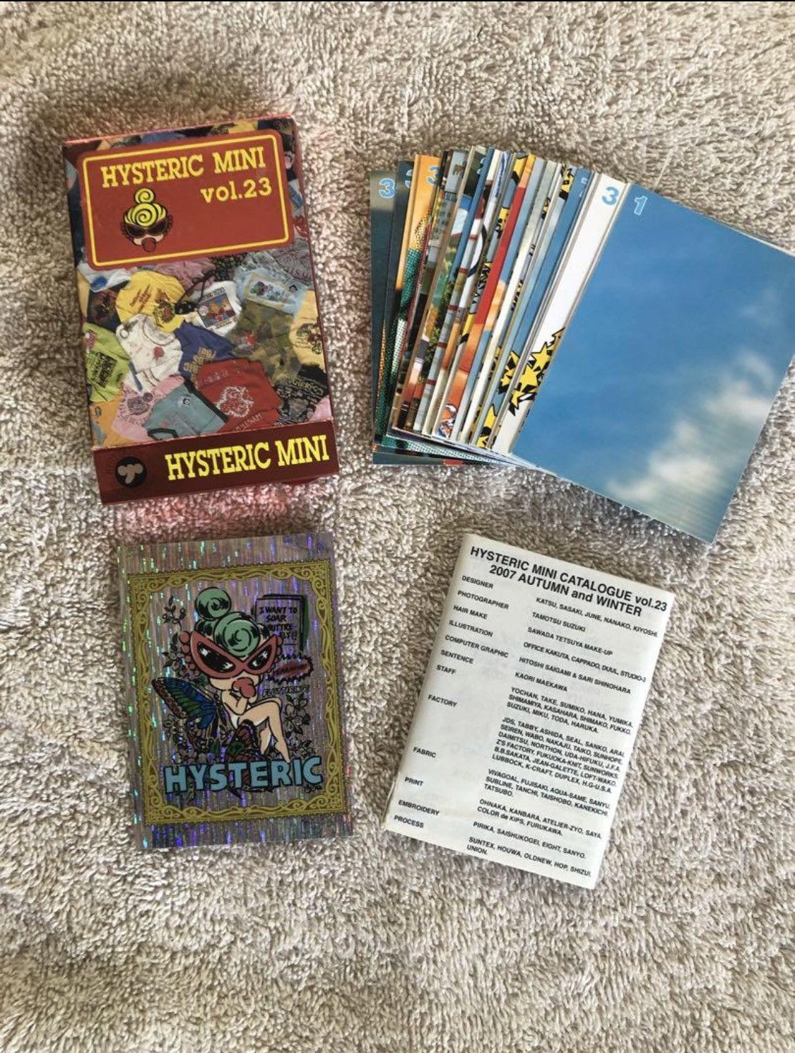 Hysteric Glamour Special Limited Edition Hysteric Mini Cards Size ONE SIZE - 6 Thumbnail
