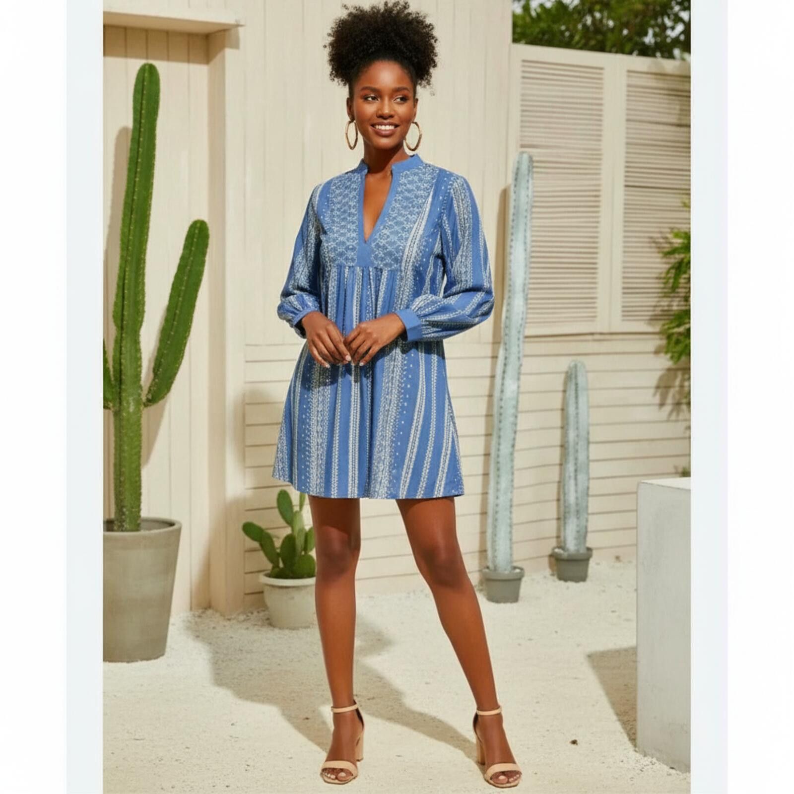 chiffon maxi dress australia Oria - Pastel Lemon Color:BROWN-STRIPE Steph’s Measurements sunflower wedding Blue Long Sleeve Dresses
