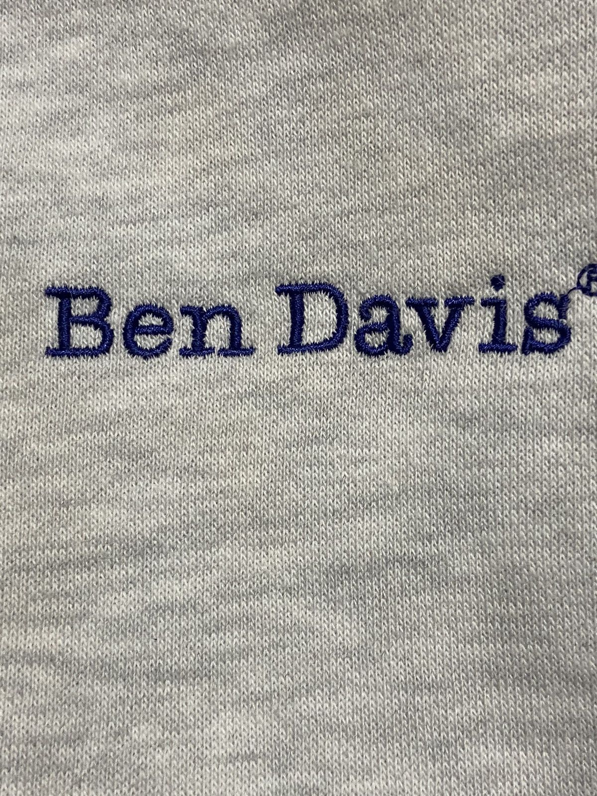 Ben Davis × Vintage Vintage Ben Davis Halfzipper Pullover Sweatshirt Size US L / EU 52-54 / 3 - 3 Thumbnail