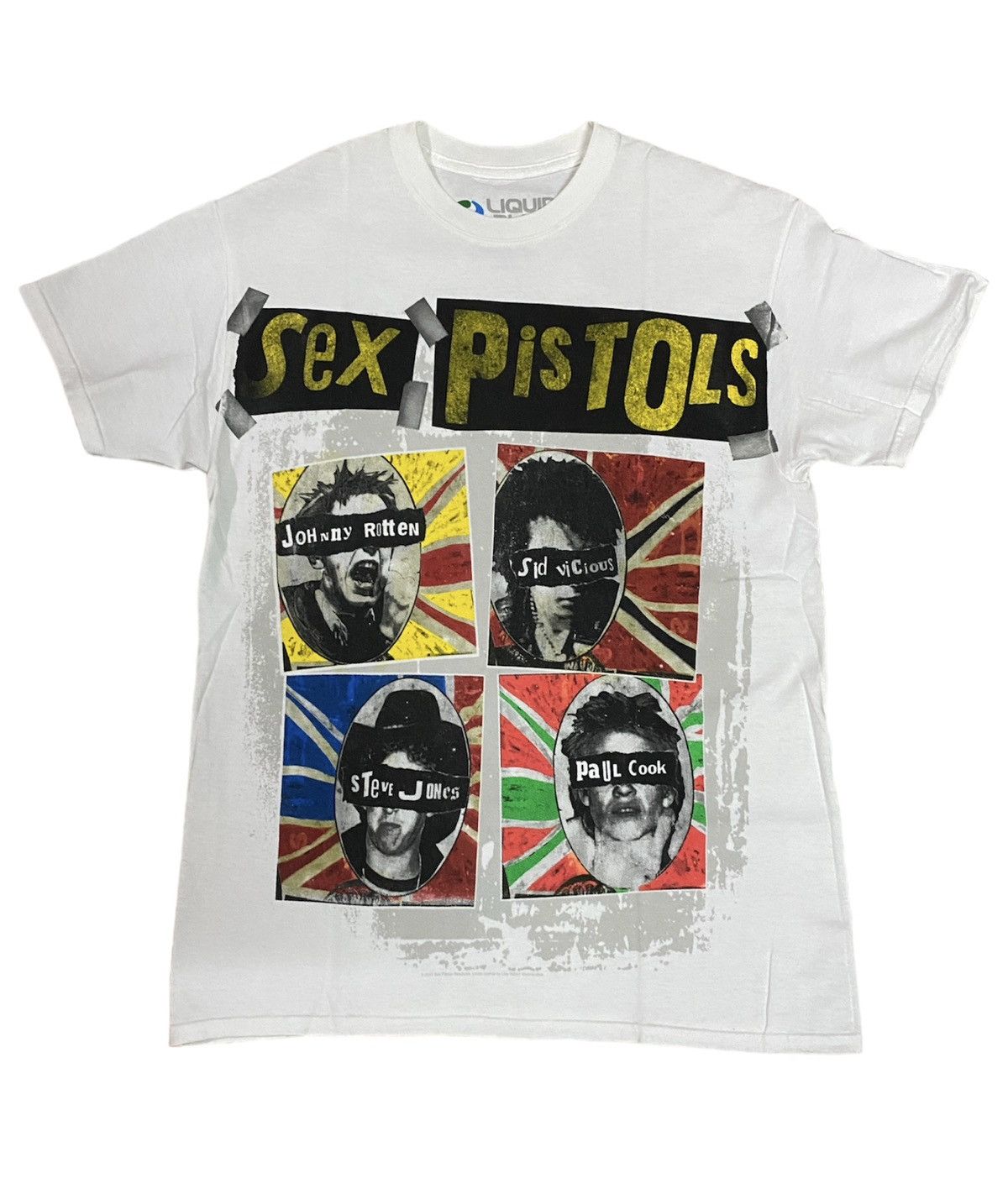 Band Tees Vintage Y2k Sex Pistols By Liquid Blue Punk Band Tees Size US M / EU 48-50 / 2 - 1 Thumbnail