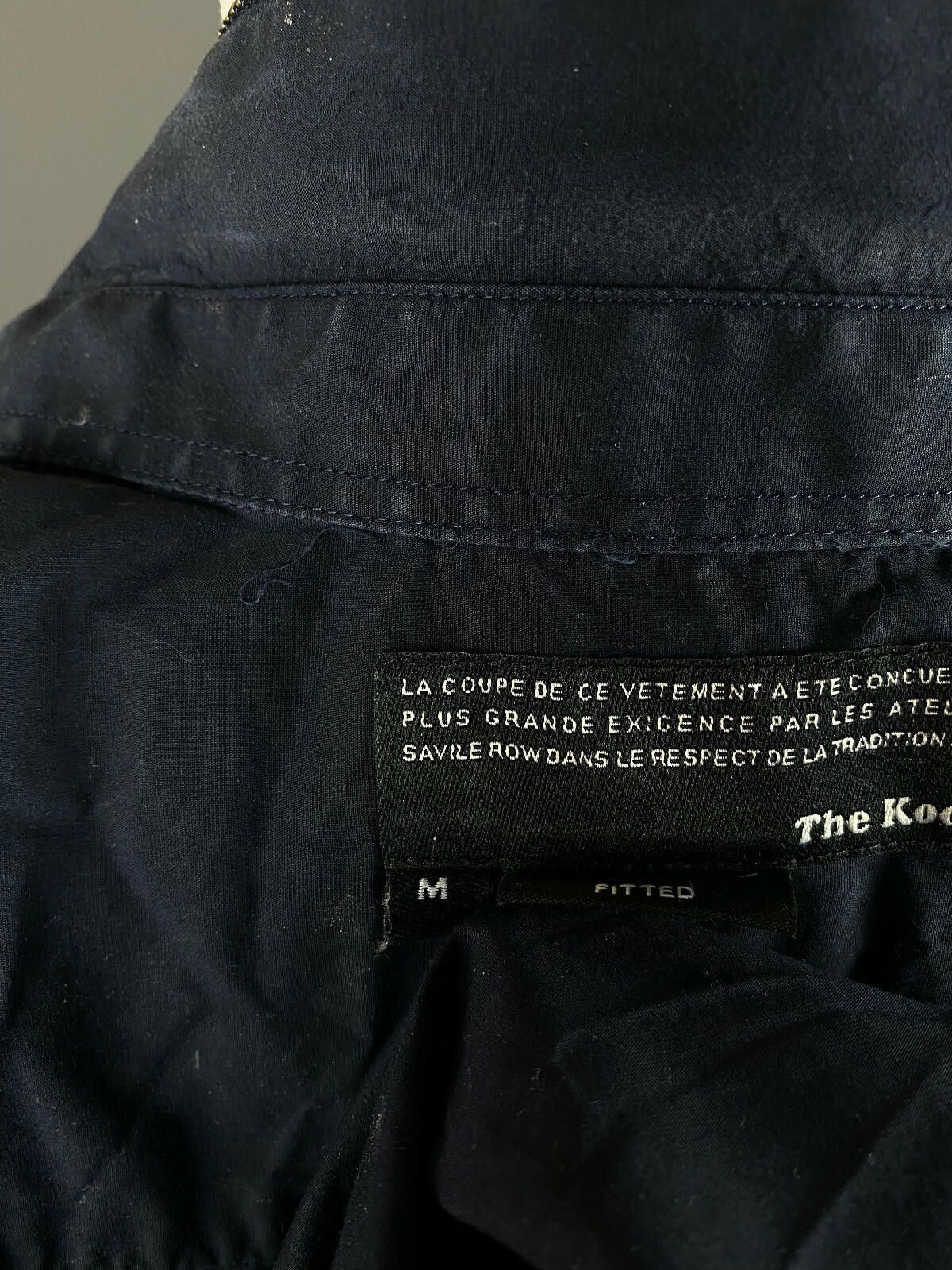 The Kooples The Kooples Blue Cotton Fitted Button Shirt Size M Size M / US 6-8 / IT 42-44 - 9 Thumbnail