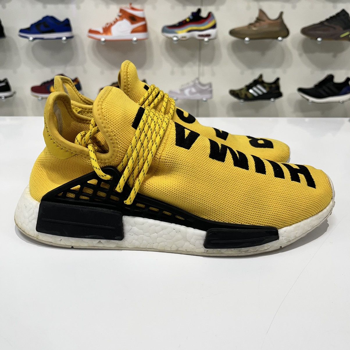 Adidas × Humanrace × Pharrell Adidas NMD HU Pharrell Human Race Yellow Size US 9.5 / EU 42-43 - 6 Thumbnail