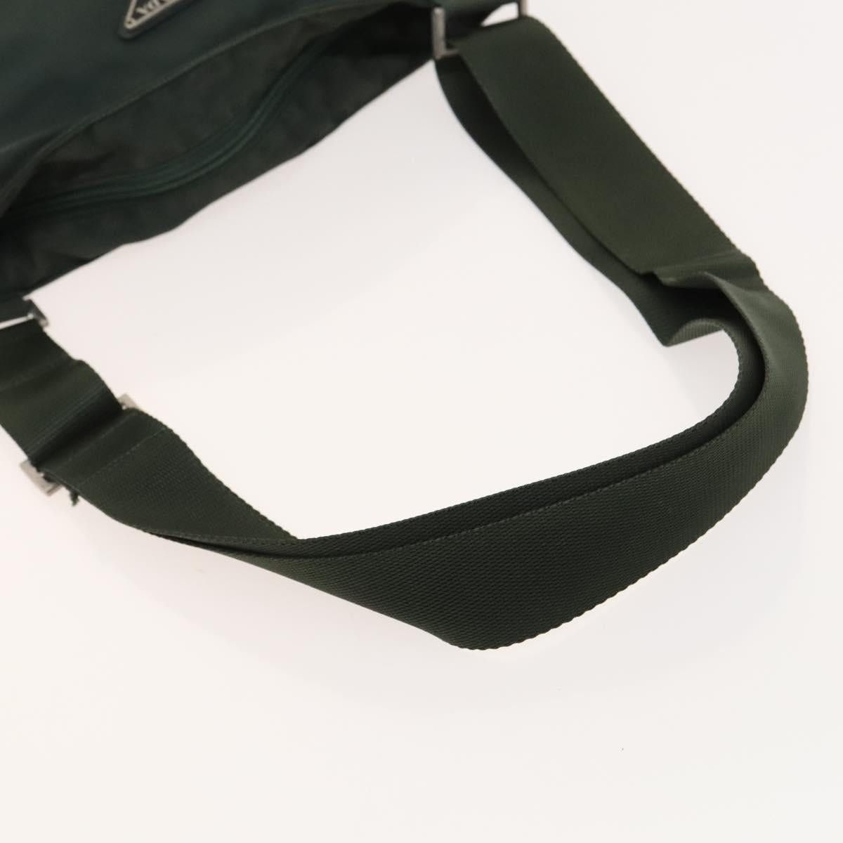 Prada PRADA Shoulder Bag Nylon Khaki Silver Size ONE SIZE - 7 Thumbnail