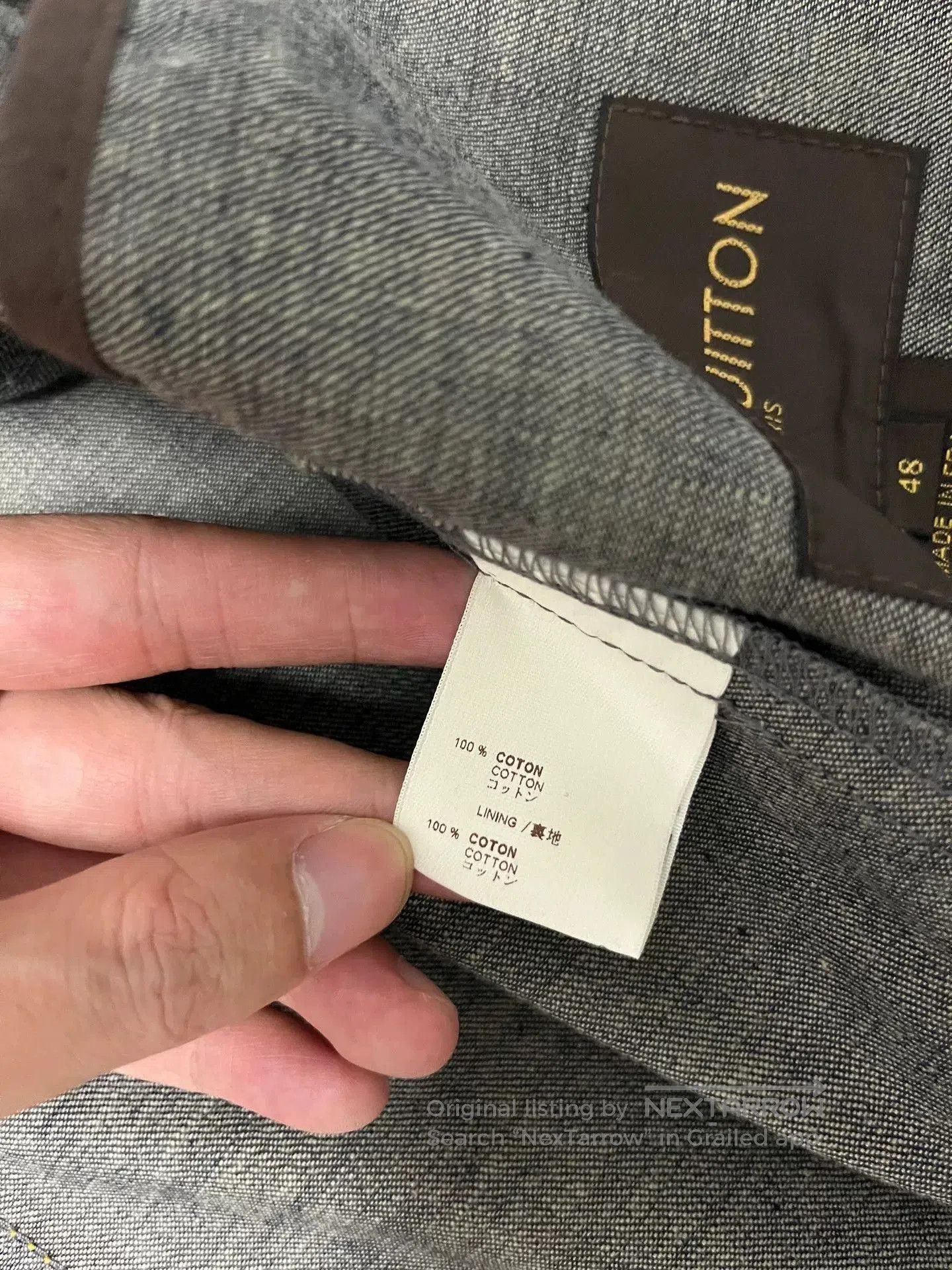 Louis Vuitton louis vuitton denim jacket for men and women. Size US M / EU 48-50 / 2 - 5 Thumbnail