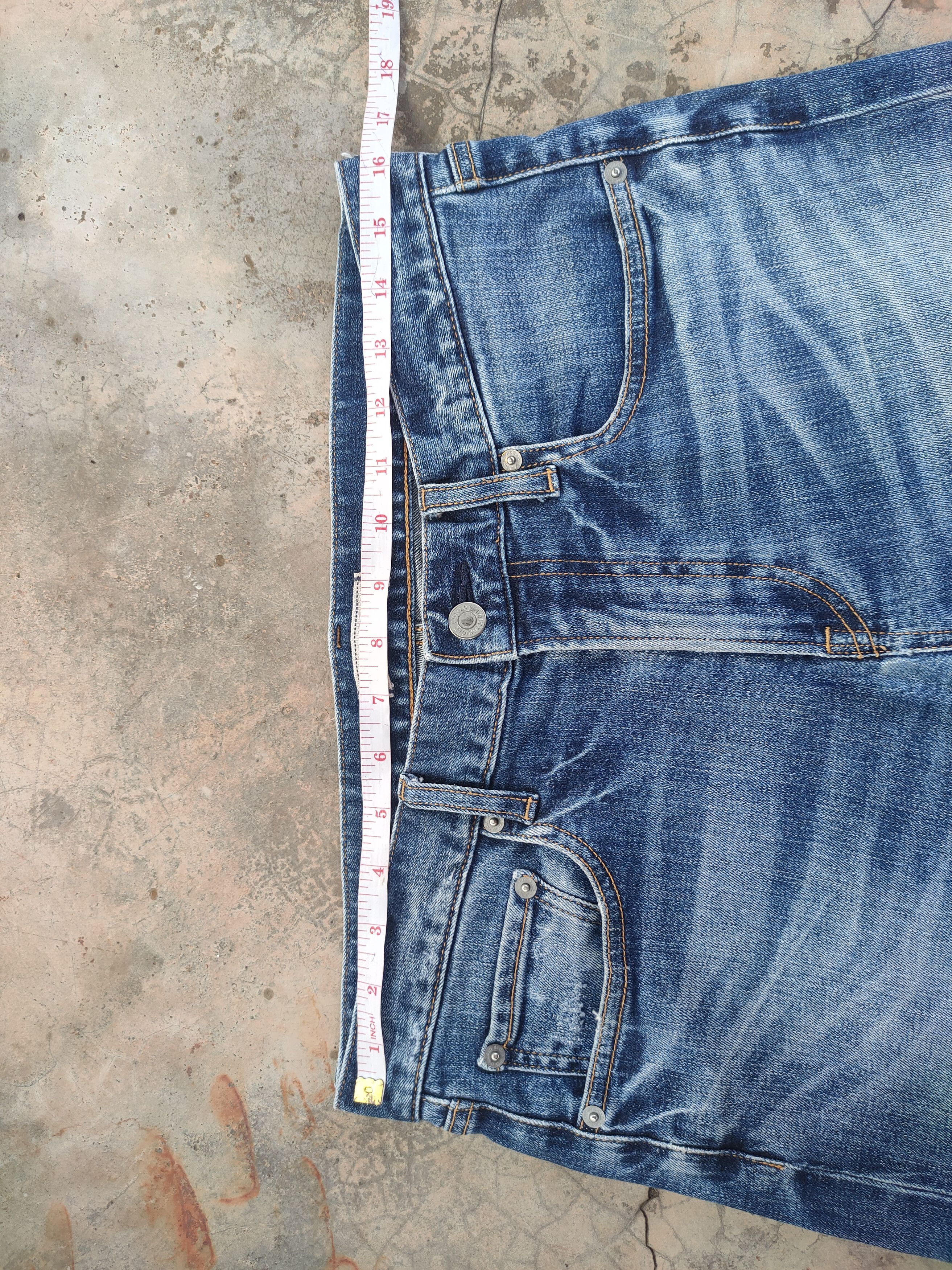 Japanese Brand W32 VINTAGE JAPANESE SKINNY FADED DISTRESSED JEANS PANTS Size US 32 / EU 48 - 6 Thumbnail