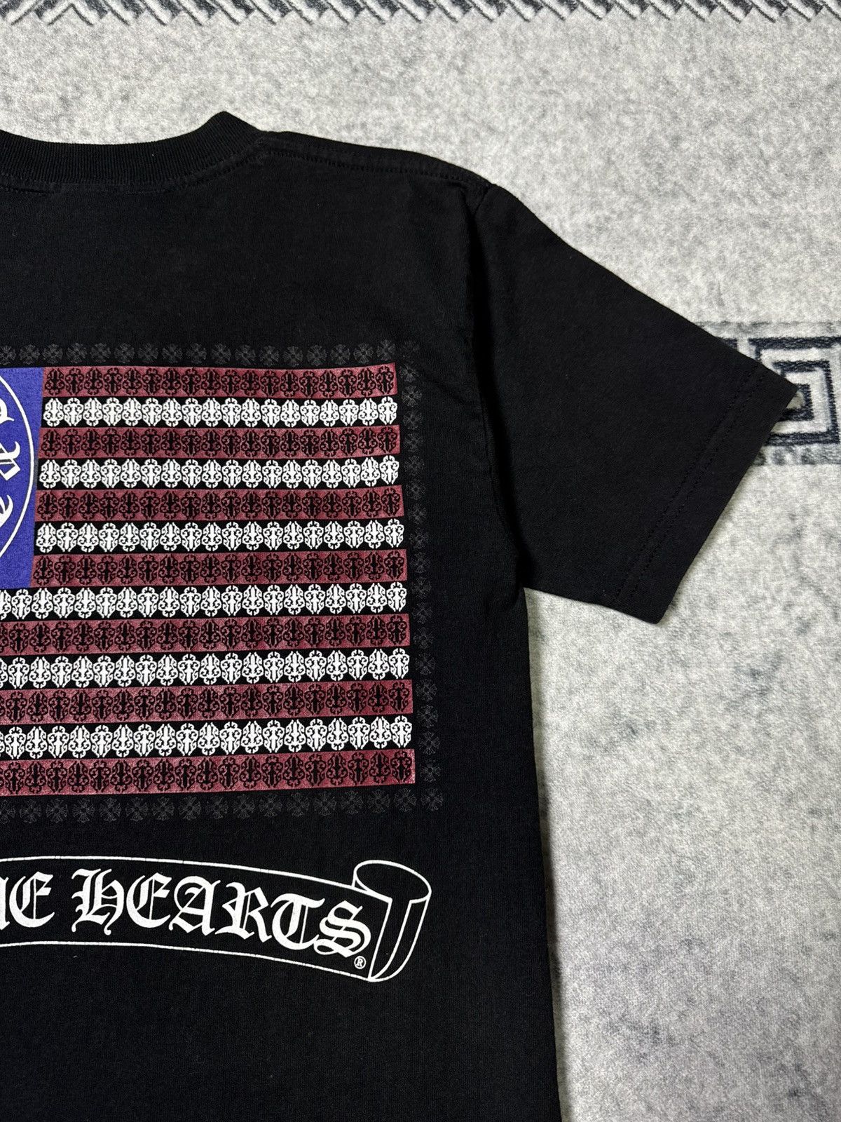 Chrome Hearts 2010s AMFLAG AMERICAN FLAG SCROLL CHROME Size US S / EU 44-46 / 1 - 4 Thumbnail