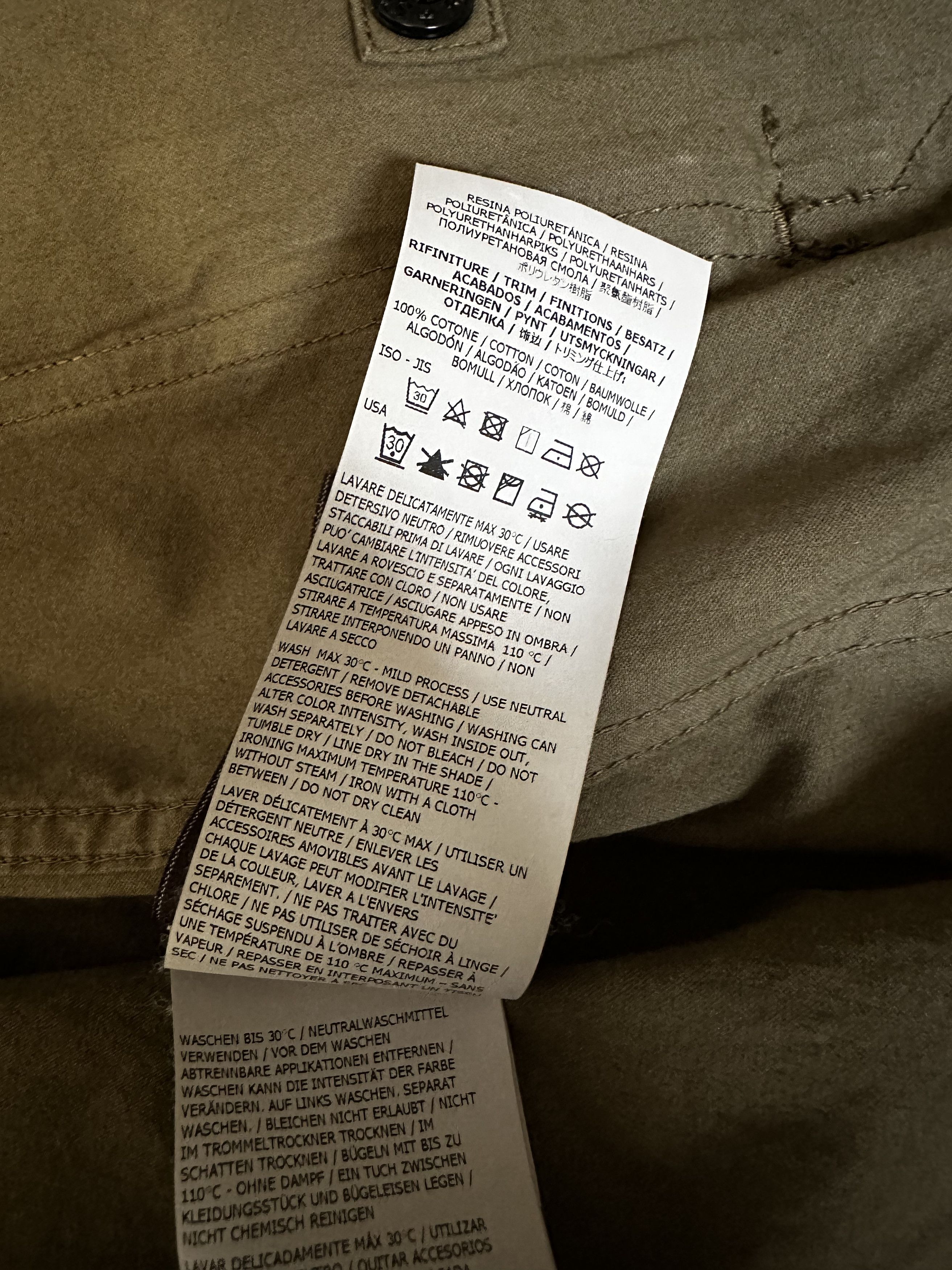 Stone Island Cotton Blended Jacket Size US M / EU 48-50 / 2 - 6 Thumbnail