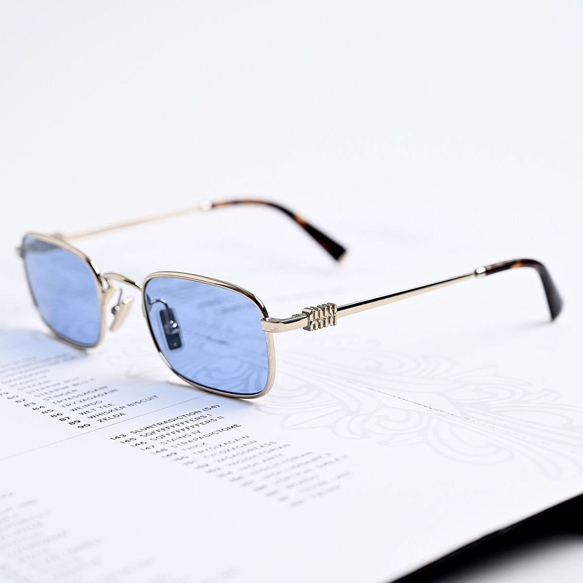 Miu Miu MIU MIU 0MU A53S SUNGLASSES Size ONE SIZE - 2 Thumbnail