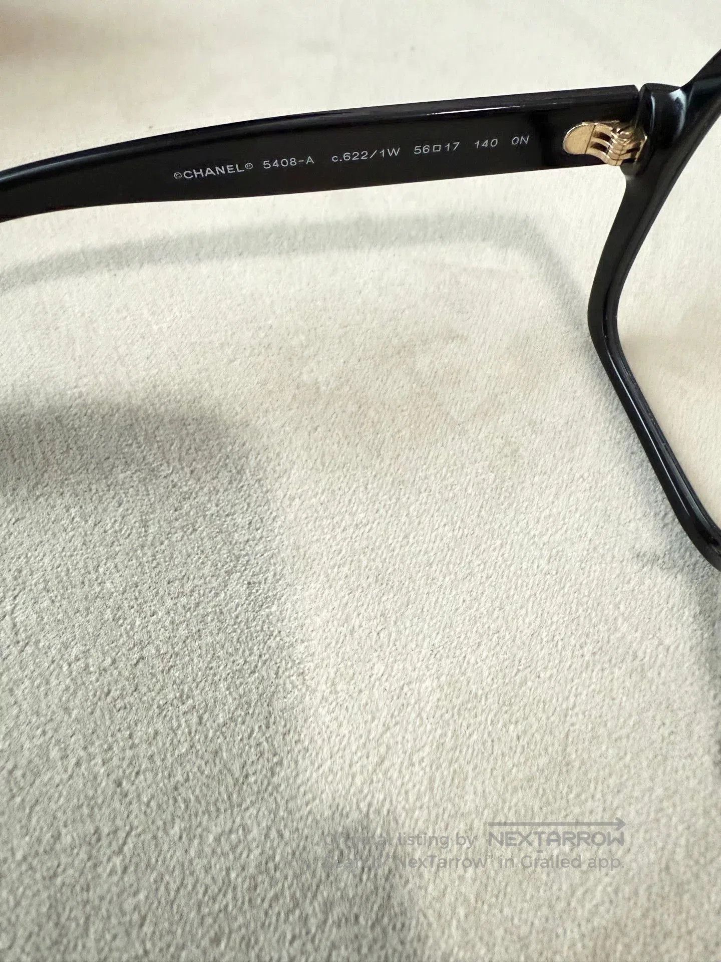 Chanel Chanel Black Square Frame Glasses. Size ONE SIZE - 6 Thumbnail