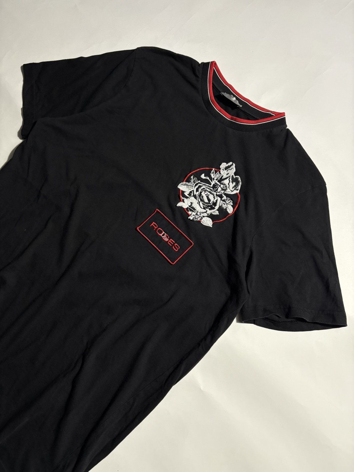 Dior DIOR HOMME 2017 ROSES TEE Size US M / EU 48-50 / 2 - 2 Thumbnail