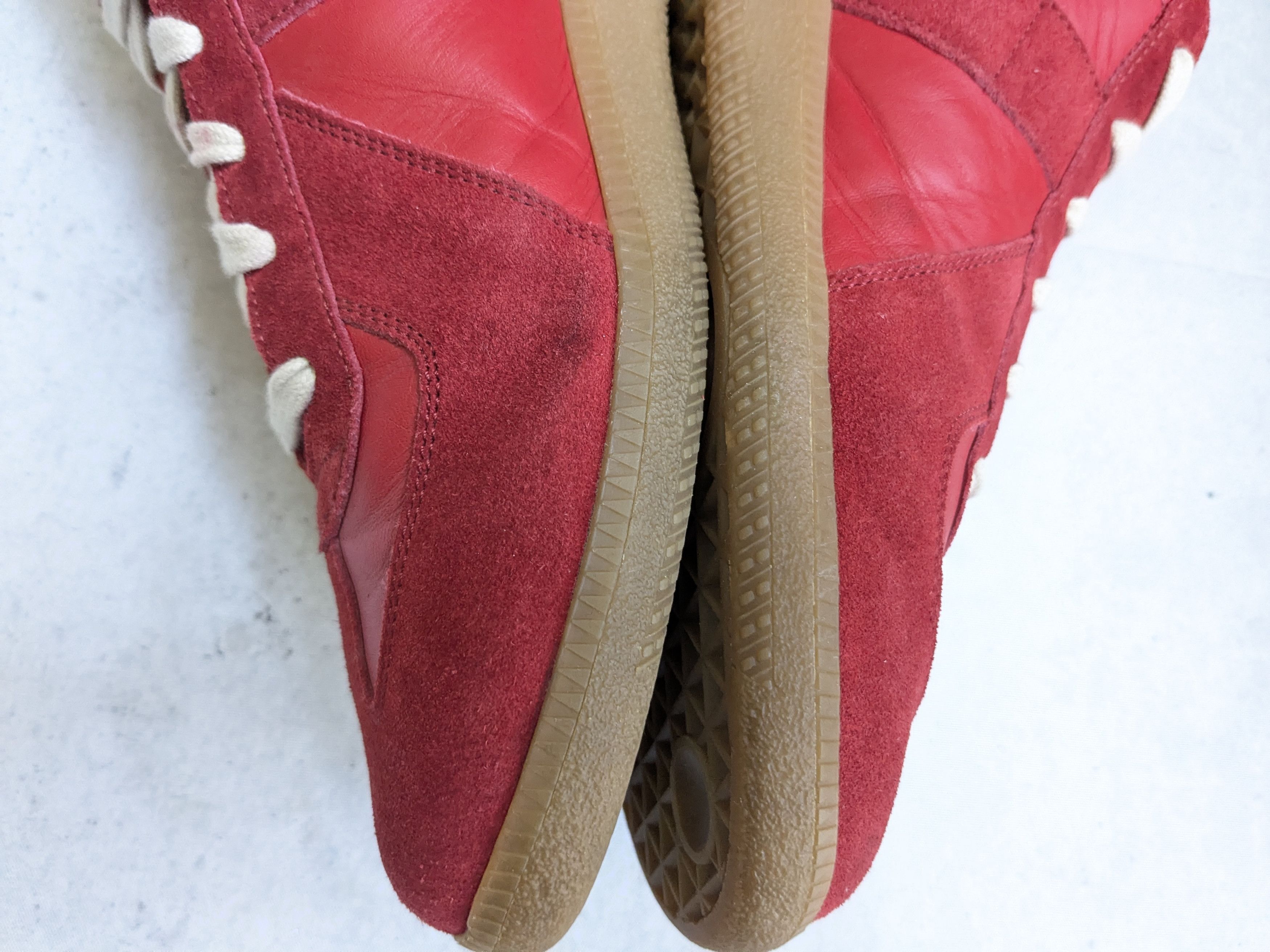 Maison Margiela Maison Margiela Replica GAT Red 12 45 Low Tops Gum Size US 12 / EU 45 - 11 Thumbnail