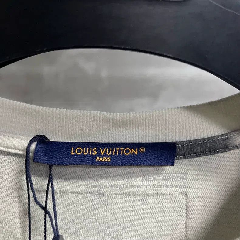 Louis Vuitton Louis Vuitton Twill Dye Printed Round Neck Pullover Short Size US XXL / EU 58 / 5 - 2 Thumbnail