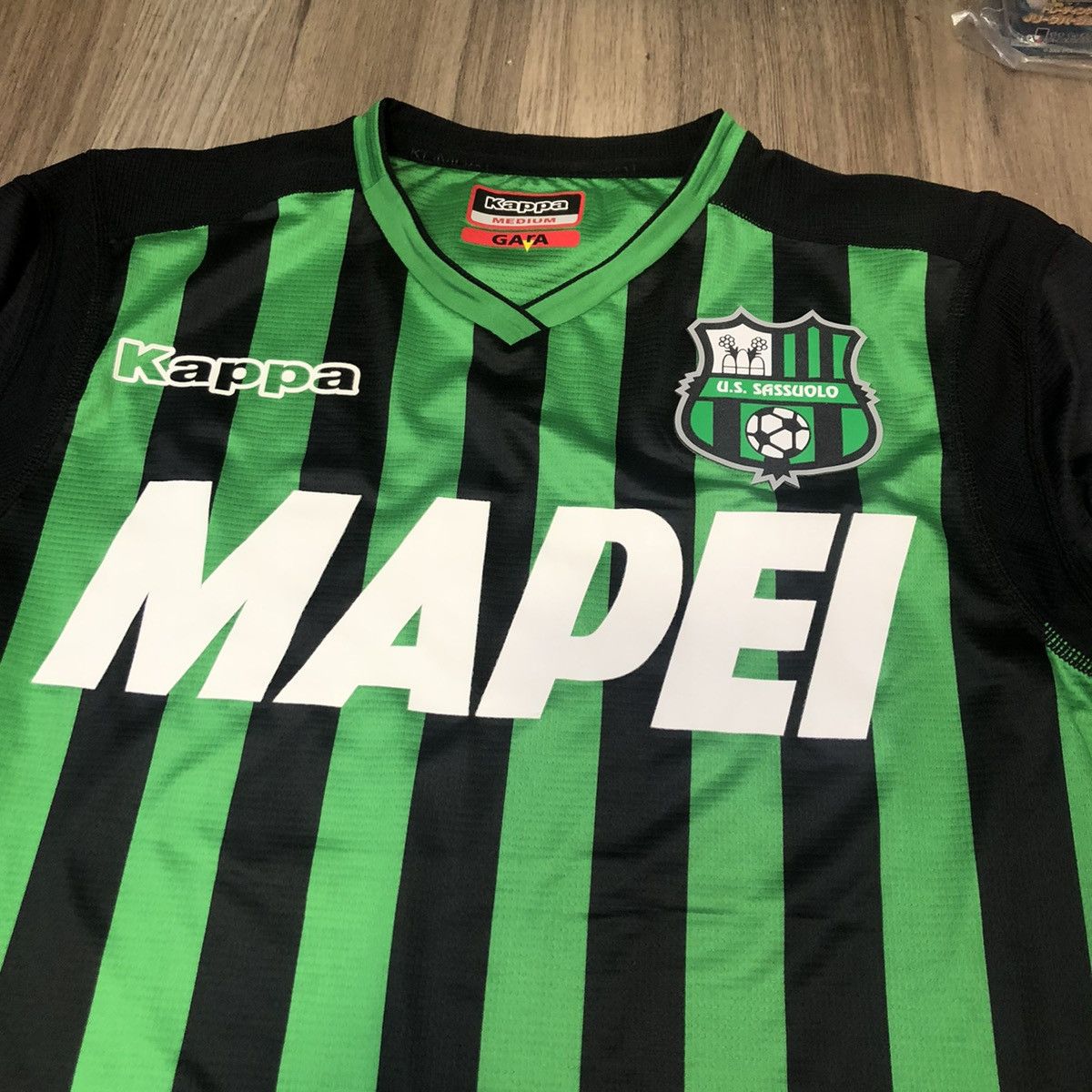 Kappa Sassuolo kappa home shirt Size US M / EU 48-50 / 2 - 3 Thumbnail