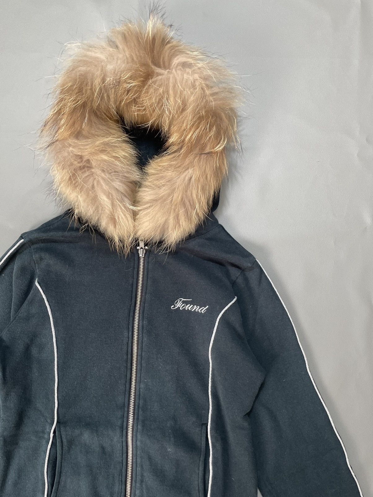 If Six Was Nine Y2k JKG Zip Fur Hoodie Ifsix Lgb gothic style Size M / US 6-8 / IT 42-44 - 3 Thumbnail