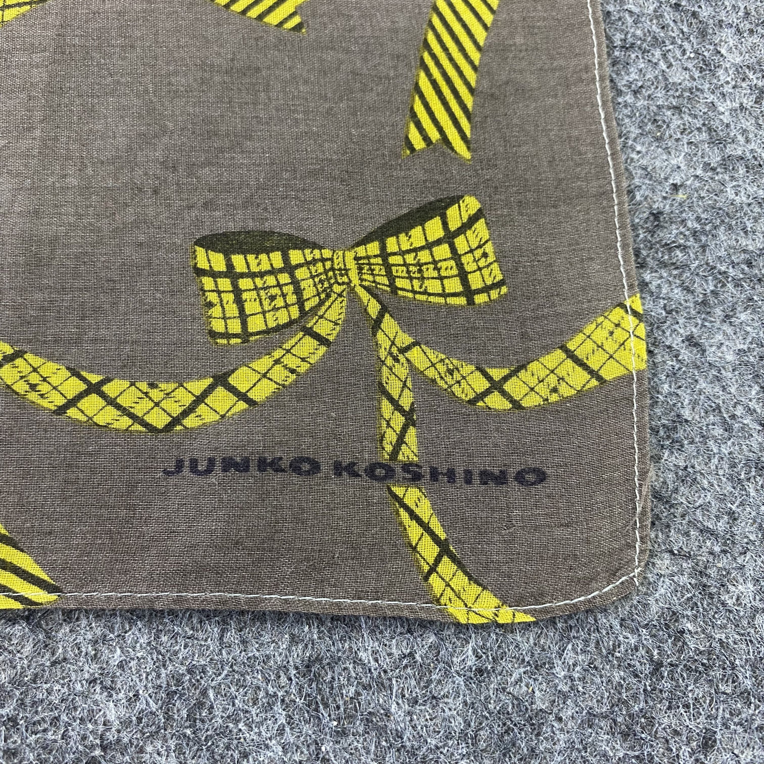 Japanese Brand Junko Koshino Handkerchief / Bandana / Neckerchief-B1349 Size ONE SIZE - 7 Thumbnail