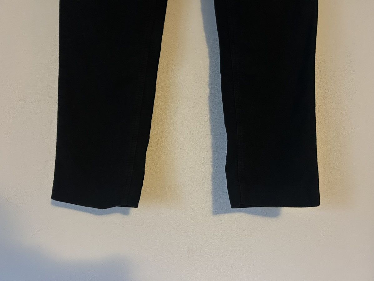 Jean Paul Gaultier Jean Paul Gaultier Black Velvety Pants – Estimated Size 35 Size US 35 - 4 Thumbnail