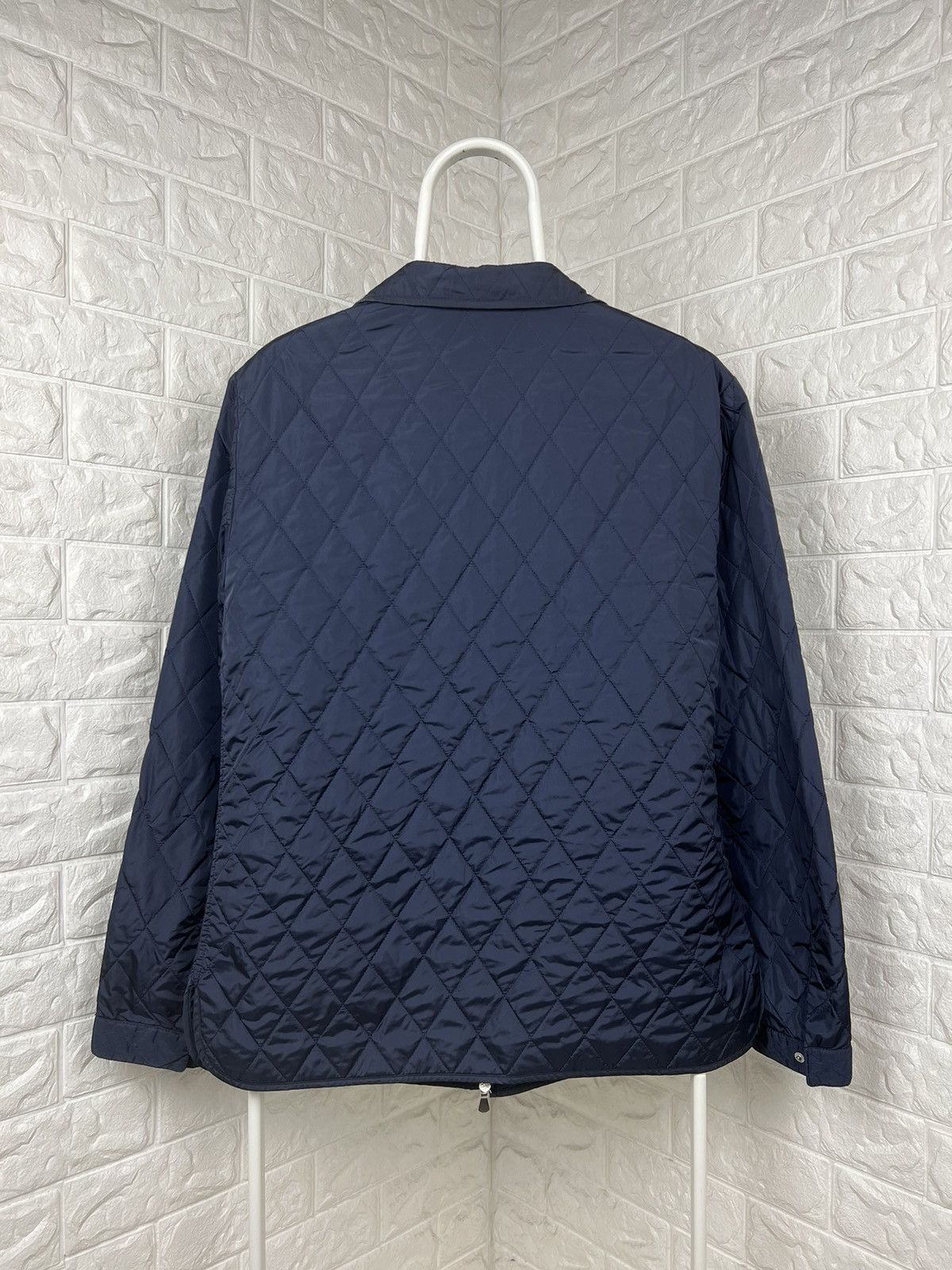 Luigi Borrelli Luigi Borrelli Napoli Quilted Jacket Size US L / EU 52-54 / 3 - 3 Thumbnail