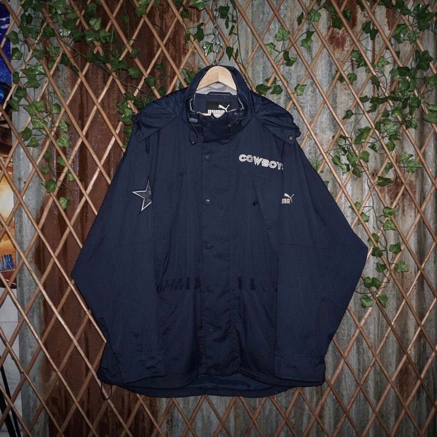 Puma XL - Vintage Y2K cowboy Dallas puma embroider 00s NFL jacket Size US XL / EU 56 / 4 - 1 Thumbnail