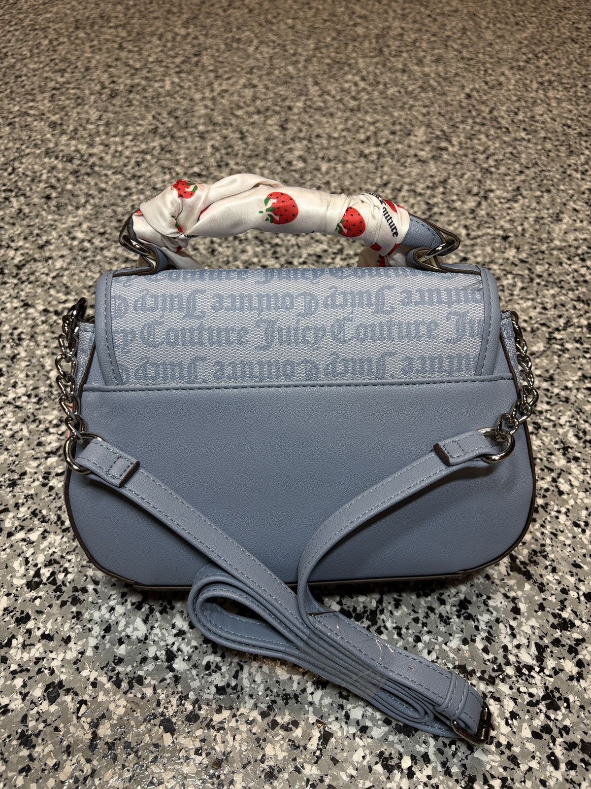 Juicy Couture Vintage Y2K Juicy Couture Drama Queen Flap Crossbody Bag Size ONE SIZE - 2 Thumbnail