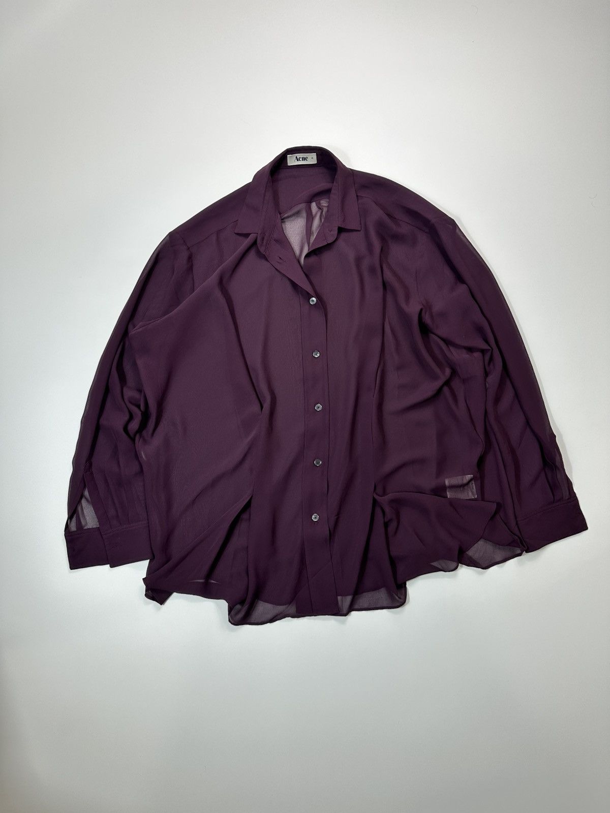 Acne Studios Acne Studios Blouses Shirt 36 Size Collared Size M / US 6-8 / IT 42-44 - 1 Thumbnail