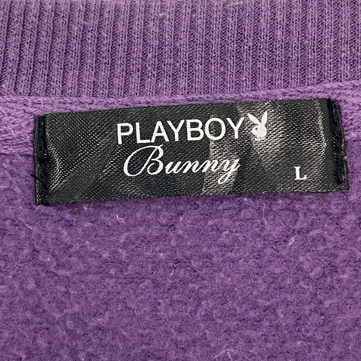 Vintage Vintage Playboy Sweatshirt Crewneck Purple Small Logo Size L Size US L / EU 52-54 / 3 - 6 Thumbnail