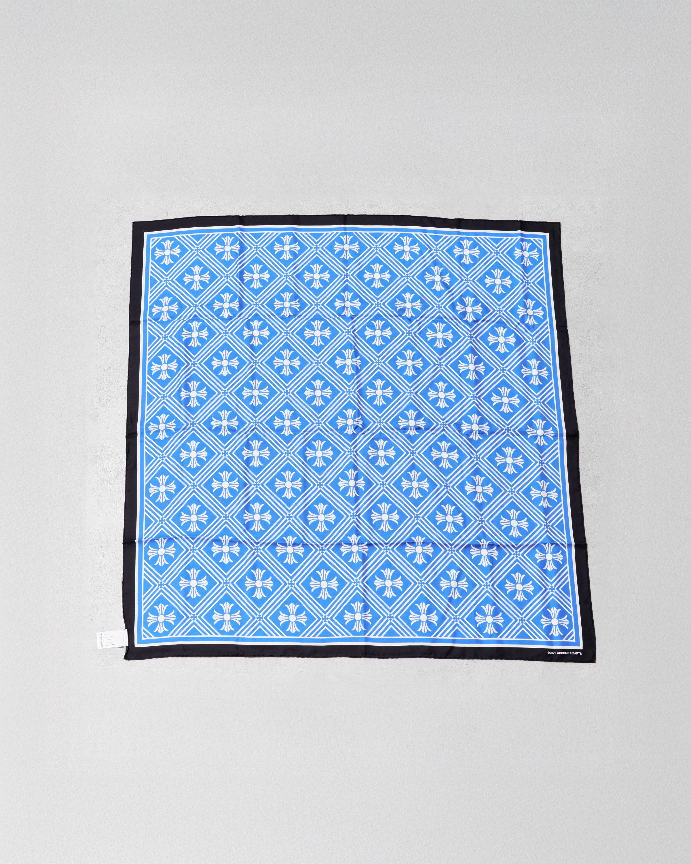 Chrome Hearts CHROME HEARTS Blue Plus Silk Scarf Size ONE SIZE - 2 Thumbnail