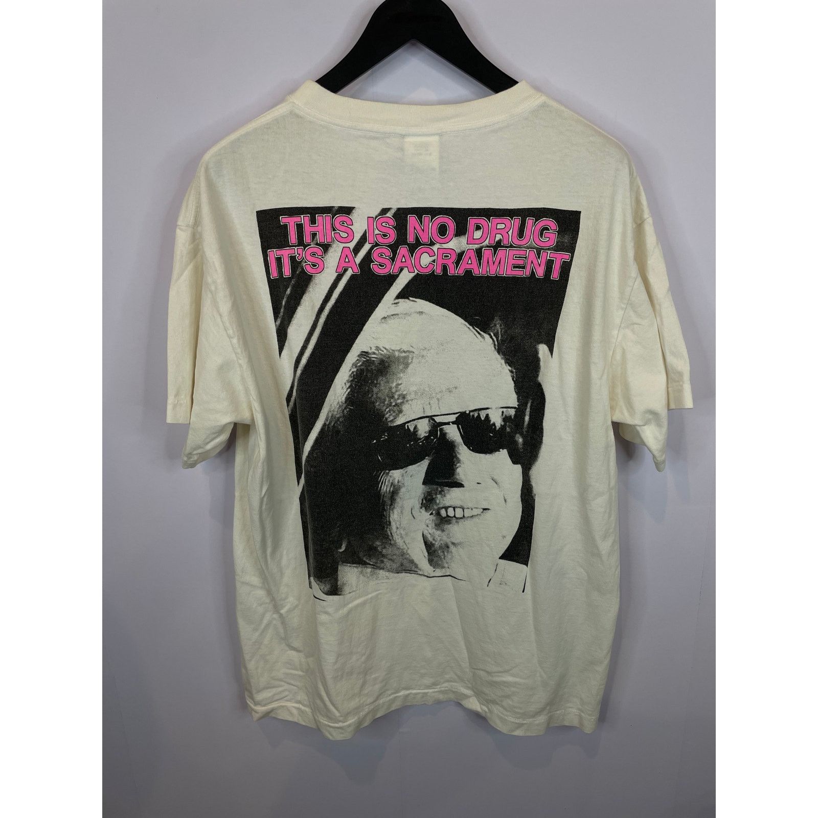 Saint Michael Saint Michael Drug Tee White Pink Used Large Size US L / EU 52-54 / 3 - 2 Thumbnail
