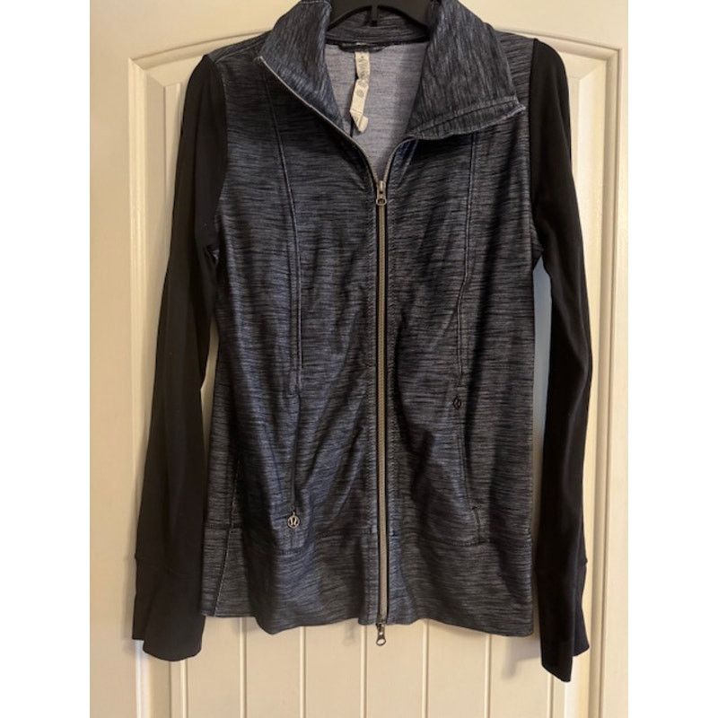 Lululemon Lululemon Daily Yoga Jacket Coco Pique Black/Black Size 8 Size M / US 6-8 / IT 42-44 - 6 Thumbnail