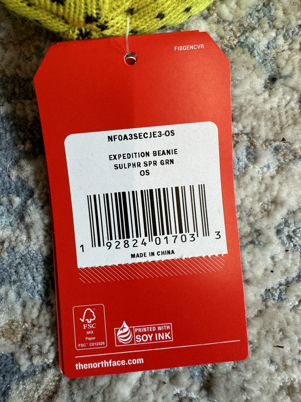 Supreme × The North Face Supreme x TNF Beanie Size ONE SIZE - 3 Thumbnail