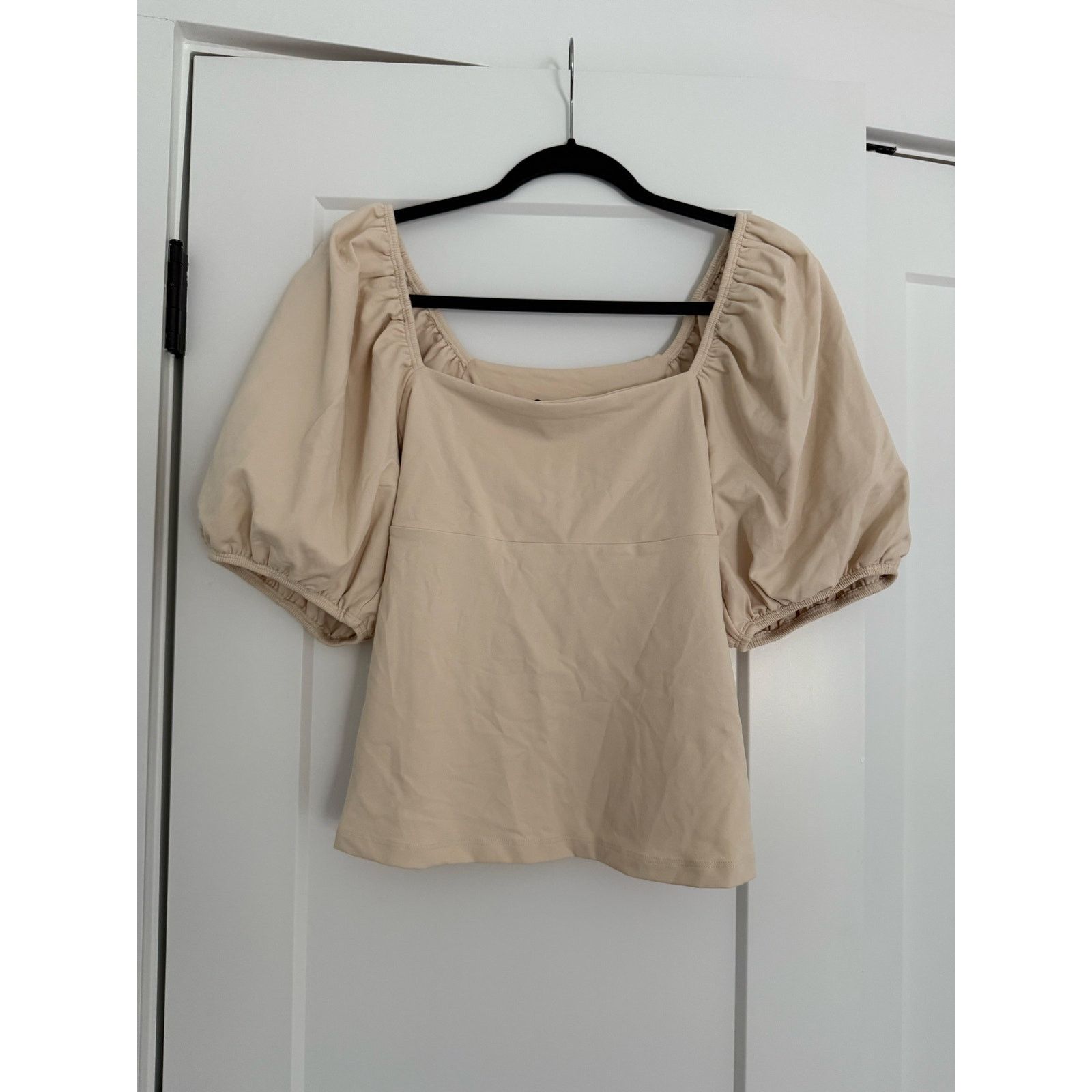 Susana Monaco $168 New Susana Monaco Revolve Puff Sleeve Top - crème - S Size S / US 4 / IT 40 - 4 Thumbnail