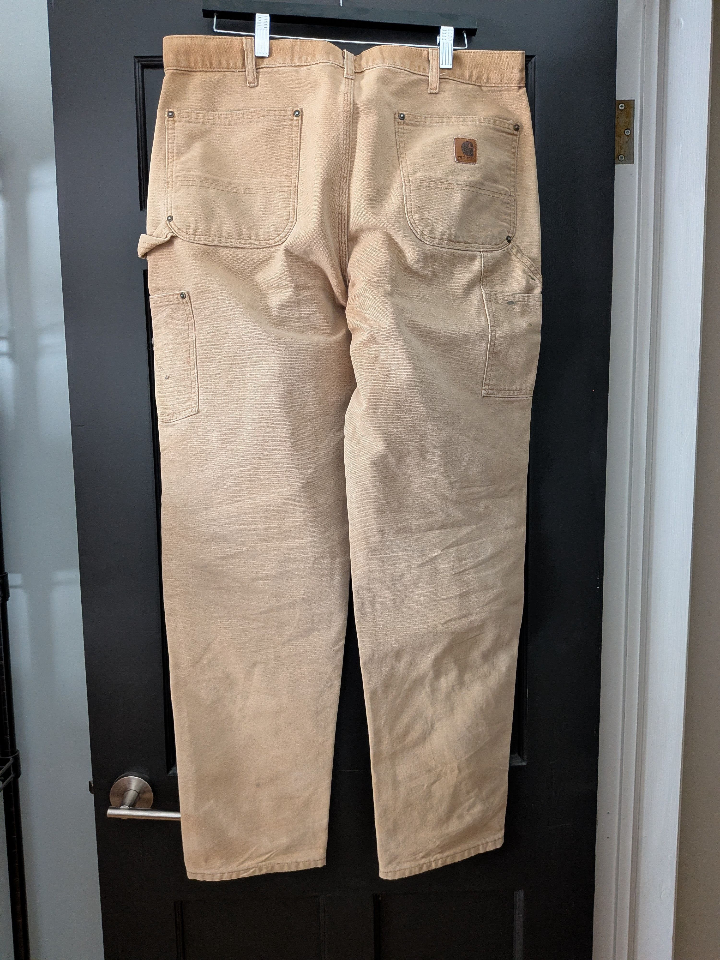 Carhartt Tapered Knee Double Front Work Pants Size US 36 / EU 52 - 4 Thumbnail