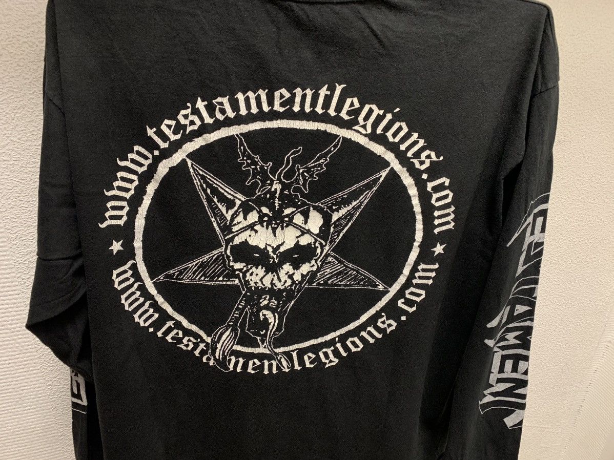 Band Tees Testament legions vintage rock band longsleeve L-Xl 1990th Size US L / EU 52-54 / 3 - 10 Thumbnail