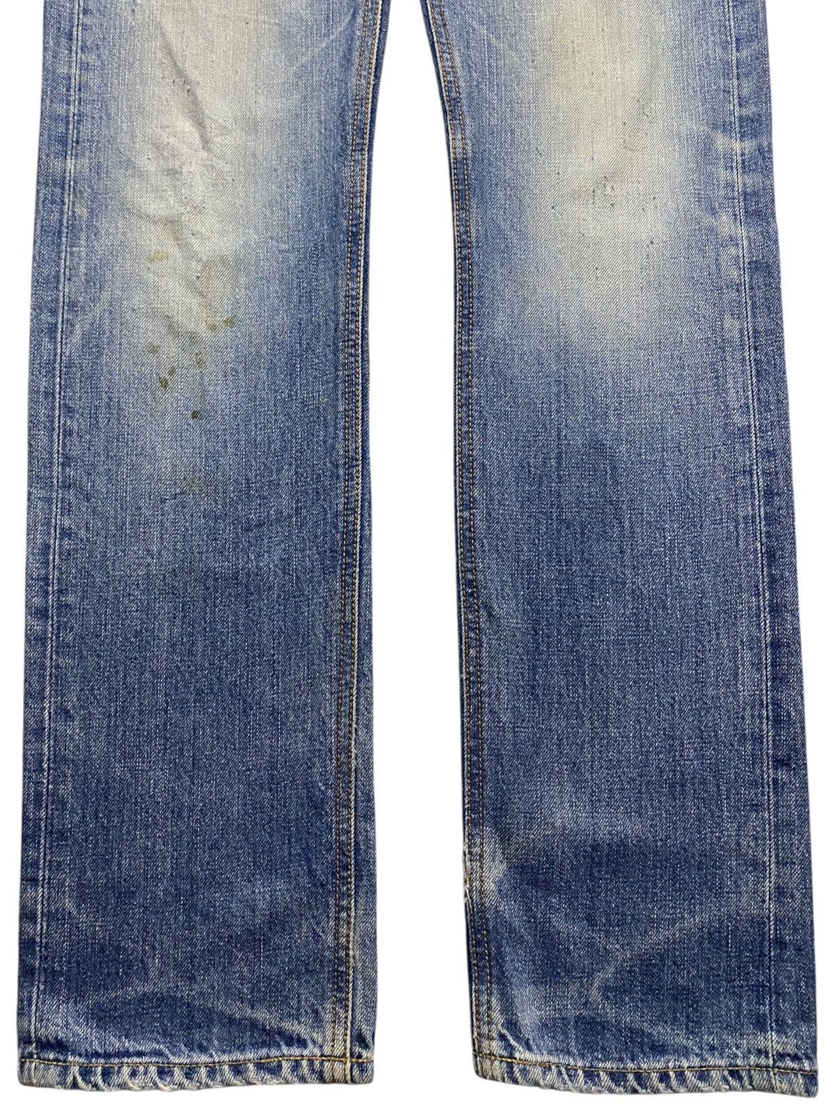 Lee × Vivienne Westwood Vintage Japan Lee Cowboy Buckle Back Distressed Skinny Jeans Size US 30 / EU 46 - 5 Thumbnail