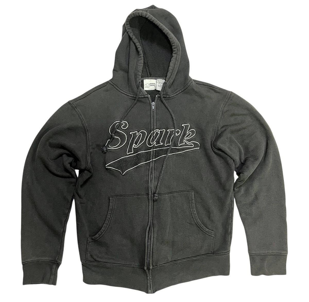Shorty's Skateboards × Vintage Vintage Spark Zipper Hoodie Size S / US 4 / IT 40 - 1 Thumbnail