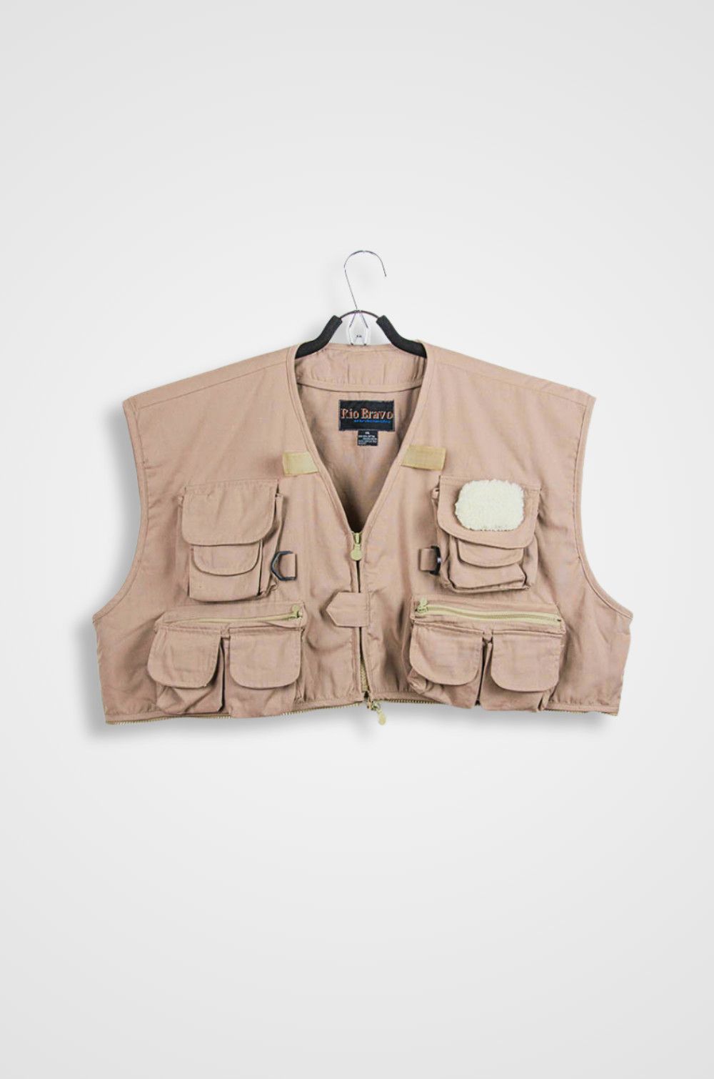 Vintage Rio Bravo Beige Fishing Vest Multi Pocket Outdoor - XXL Size US XXL / EU 58 / 5 - 1 Thumbnail