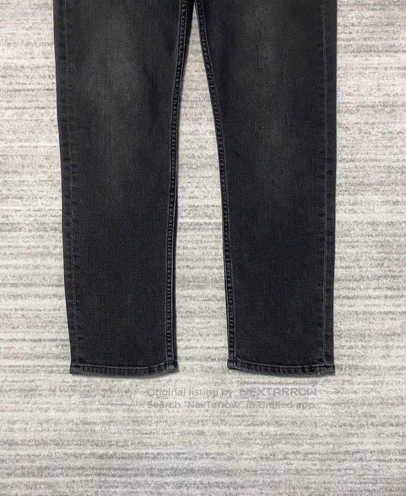 Acne Studios Acne Studios Washed Black Slim Straight Denim Pants Size US 29 - 3 Thumbnail