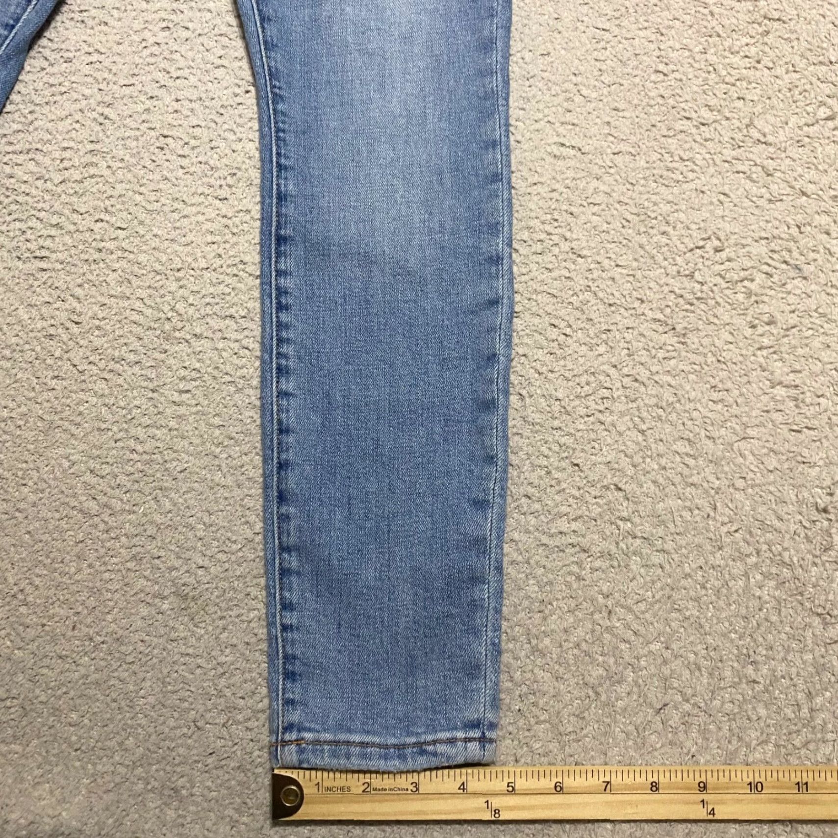 Sam Edelman Sam Edelman Jeans 27 Blue Denim Medium Wash Kitten Mid Rise Skinny Ankle Womens Slim 5-Pocket Design Clothing Accessories Vintage? No Size 27" / US 4 / IT 40 - 5 Thumbnail