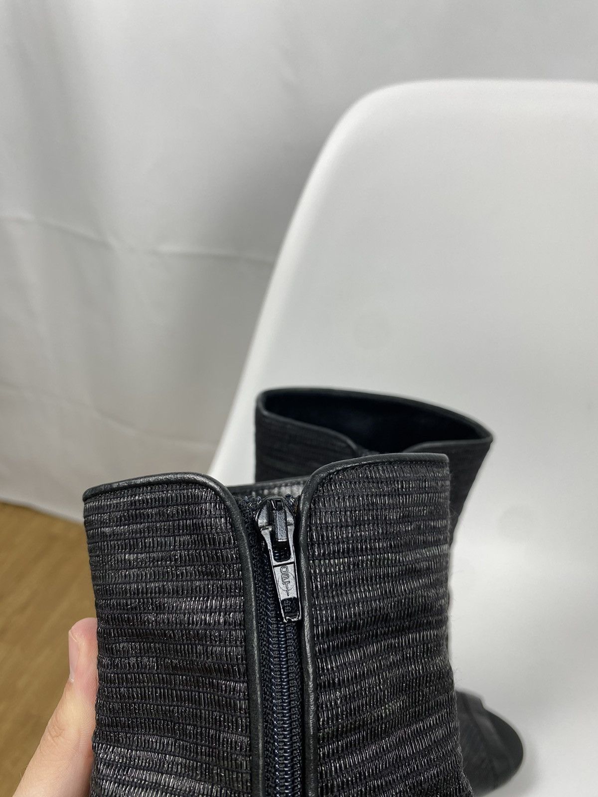 Other Marc Cain Open Toe Boots Genuine Leather size 39 Size US 9 / IT 39 - 10 Thumbnail