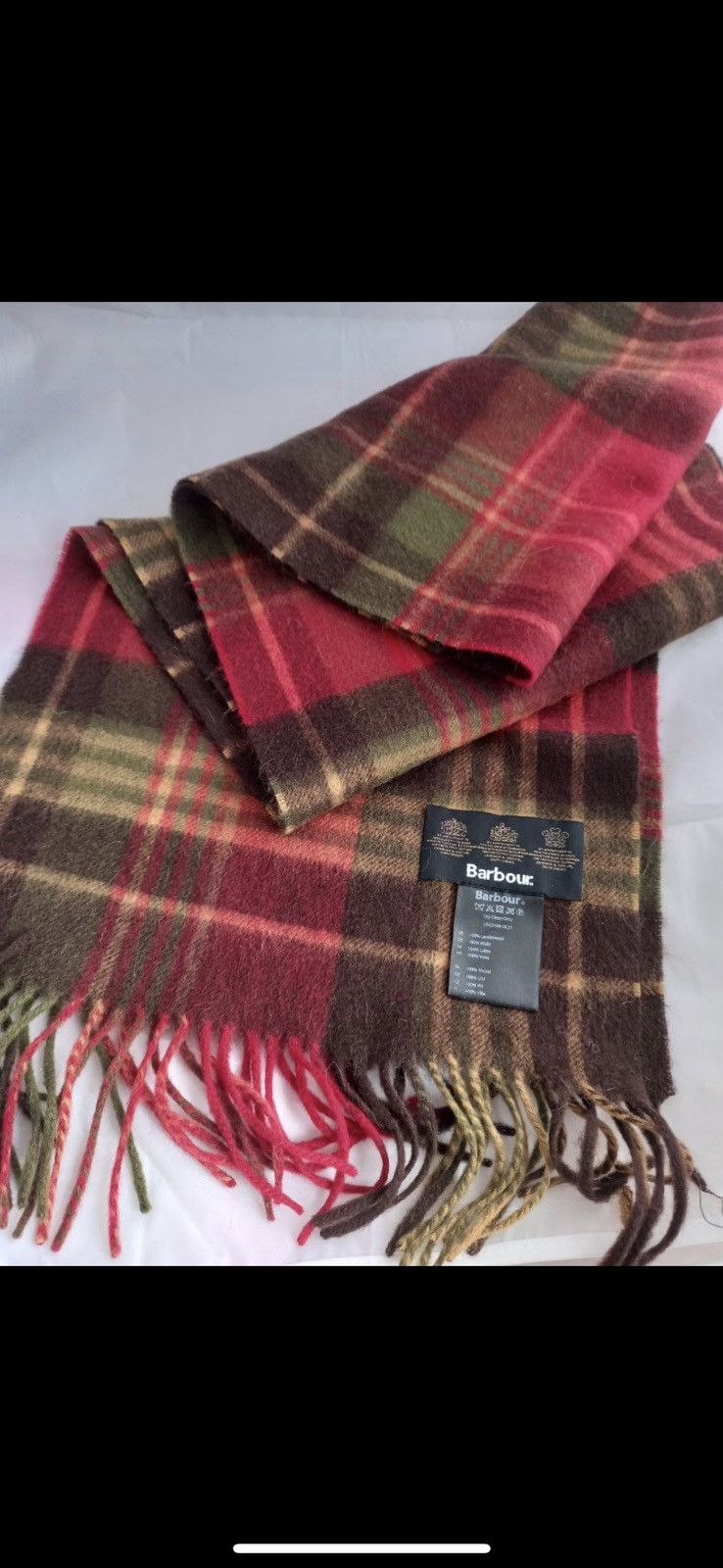 Barbour Scarf Barbour Size ONE SIZE - 2 Thumbnail